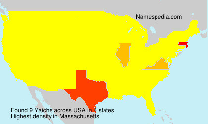 Surname Yaiche in USA