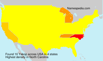 Surname Yakop in USA Surname Yakop in USA