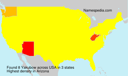 Surname Yakubow in USA Surname Yakubow in USA