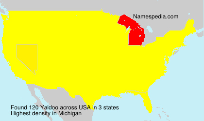 Surname Yaldoo in USA Surname Yaldoo in USA