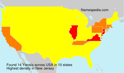 Surname Yanala in USA Surname Yanala in USA