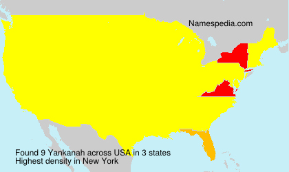 Surname Yankanah in USA Surname Yankanah in USA