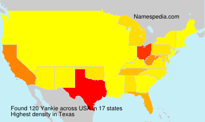Surname Yankie in USA
