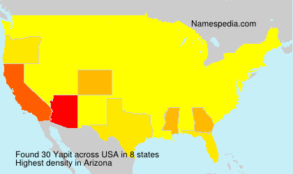 Surname Yapit in USA Surname Yapit in USA