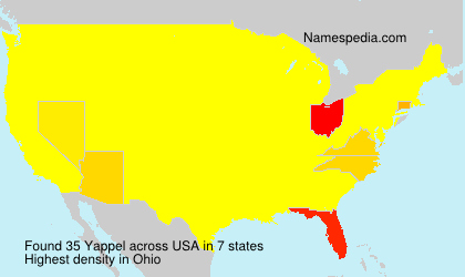 Surname Yappel in USA Surname Yappel in USA