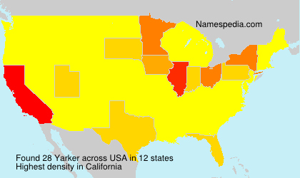 Surname Yarker in USA Surname Yarker in USA