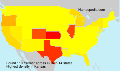 Surname Yarmer in USA