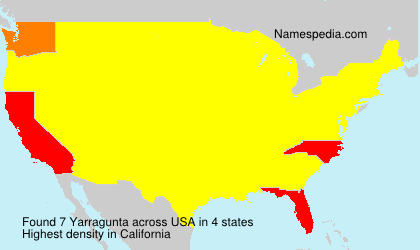 Surname Yarragunta in USA Surname Yarragunta in USA