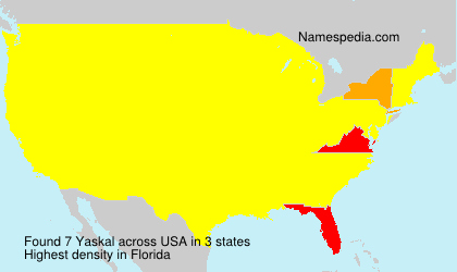 Surname Yaskal in USA Surname Yaskal in USA