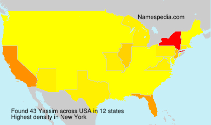 Surname Yassim in USA Surname Yassim in USA