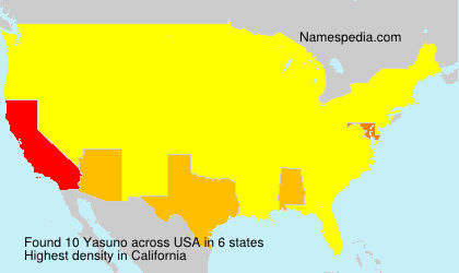 Surname Yasuno in USA Surname Yasuno in USA