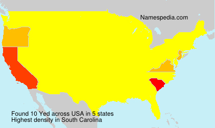 Surname Yed in USA Surname Yed in USA