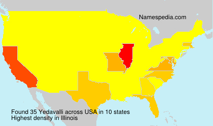 Surname Yedavalli in USA Surname Yedavalli in USA