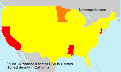 Surname Yedlapalli in USA Surname Yedlapalli in USA