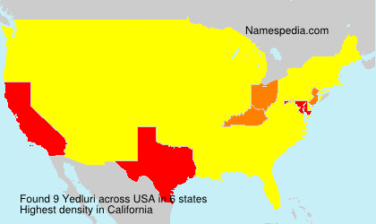 Surname Yedluri in USA Surname Yedluri in USA