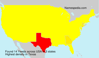 Surname Yeeda in USA Surname Yeeda in USA