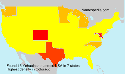 Surname Yehualashet in USA Surname Yehualashet in USA