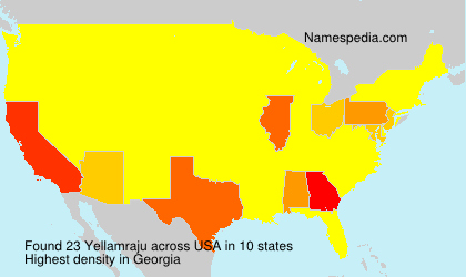 Surname Yellamraju in USA Surname Yellamraju in USA