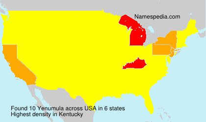 Surname Yenumula in USA Surname Yenumula in USA