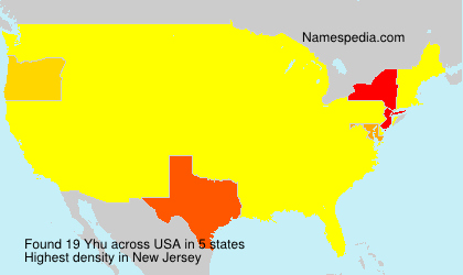 Surname Yhu in USA Surname Yhu in USA