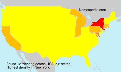 Surname Yicheng in USA Surname Yicheng in USA