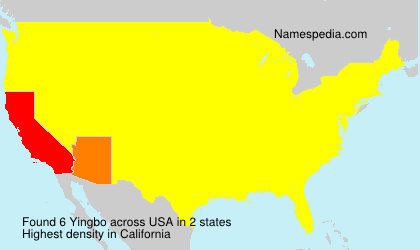 Surname Yingbo in USA Surname Yingbo in USA