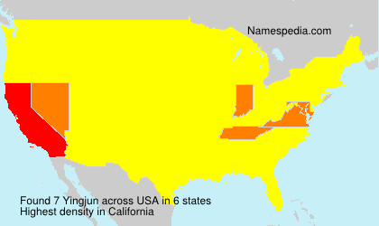 Surname Yingjun in USA Surname Yingjun in USA