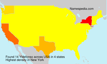 Surname Yldefonso in USA Surname Yldefonso in USA