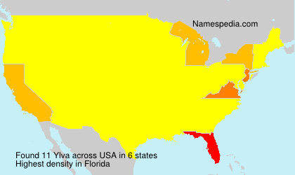 Surname Ylva in USA Surname Ylva in USA