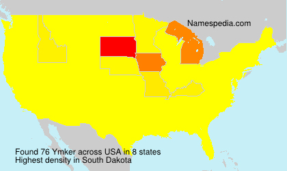 Surname Ymker in USA Surname Ymker in USA