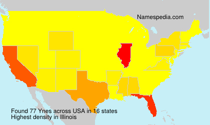 Surname Ynes in USA Surname Ynes in USA