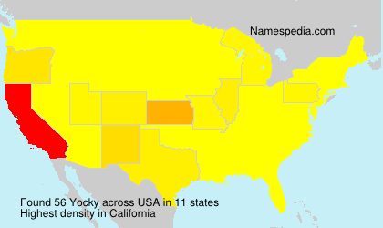 Surname Yocky in USA Surname Yocky in USA