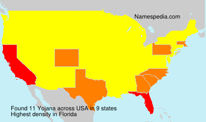 Surname Yojana in USA Surname Yojana in USA