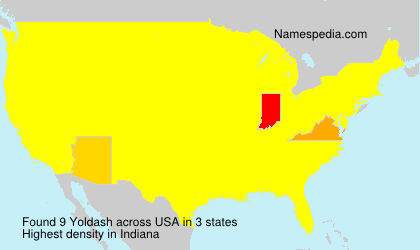 Surname Yoldash in USA Surname Yoldash in USA