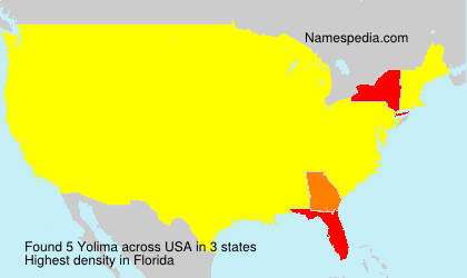 Surname Yolima in USA Surname Yolima in USA