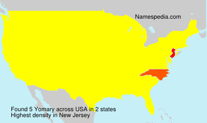 Surname Yomary in USA Surname Yomary in USA