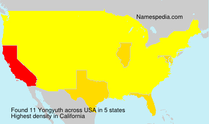 Surname Yongyuth in USA Surname Yongyuth in USA