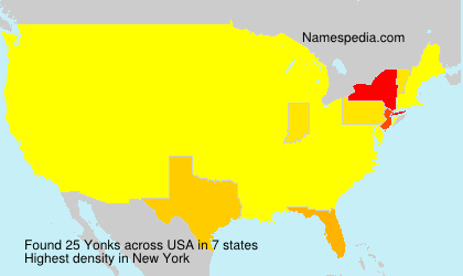 Surname Yonks in USA Surname Yonks in USA