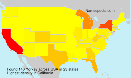 Surname Yorkey in USA Surname Yorkey in USA