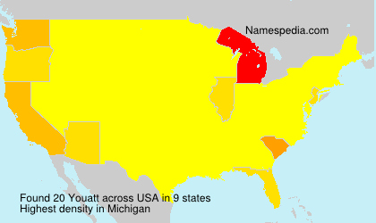Surname Youatt in USA Surname Youatt in USA