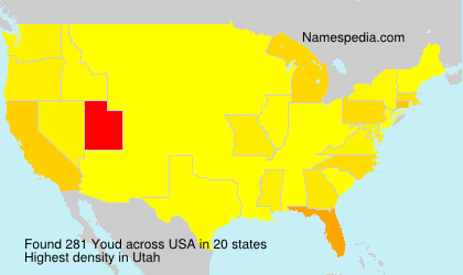 Surname Youd in USA Surname Youd in USA