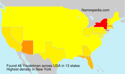 Surname Youdelman in USA Surname Youdelman in USA