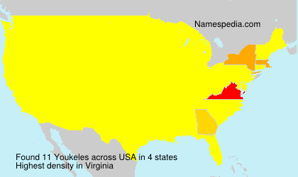 Surname Youkeles in USA Surname Youkeles in USA