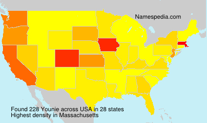 Surname Younie in USA Surname Younie in USA