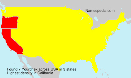 Surname Yourchek in USA Surname Yourchek in USA