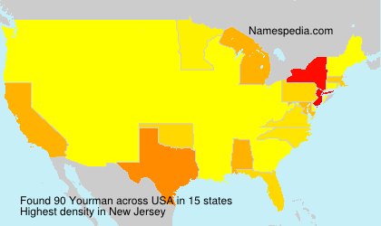 Surname Yourman in USA Surname Yourman in USA