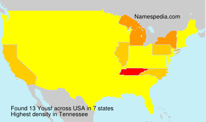 Surname Yousf in USA Surname Yousf in USA
