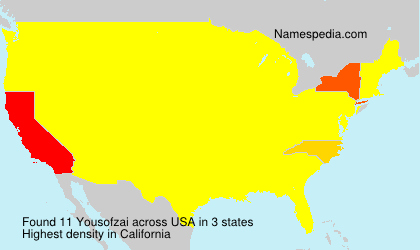 Surname Yousofzai in USA Surname Yousofzai in USA