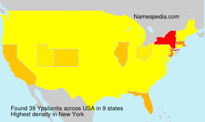 Surname Ypsilantis in USA Surname Ypsilantis in USA