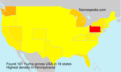 Surname Yucha in USA Surname Yucha in USA